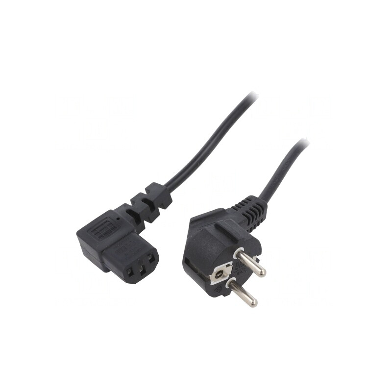 Cablu electric PVC negru 1,2m 3x0,75mm2 10A 250V | Electronic-mag.ro | Componente Electronice Cablu electric PVC negru 1,2m 3x0,75mm2 10A 250V | Electronic-mag.ro | Componente Electronice