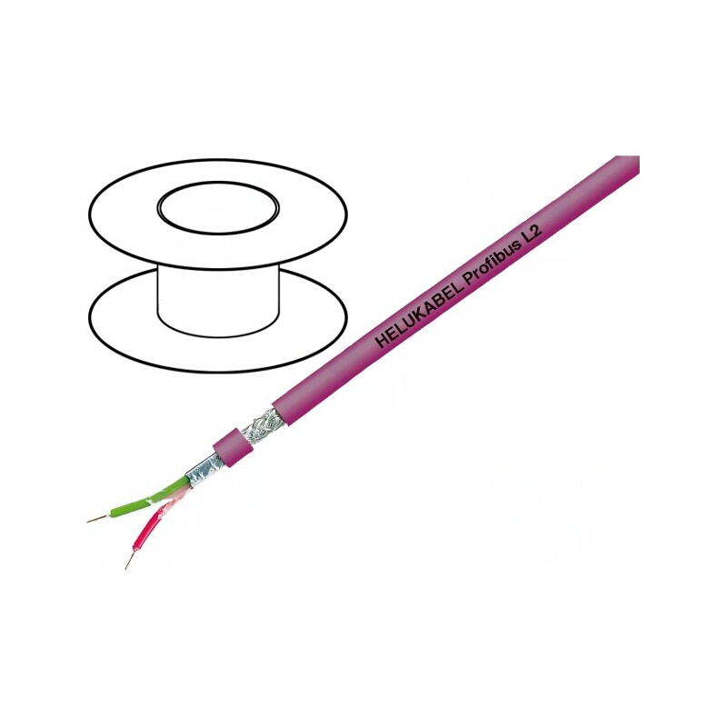Cablu PROFIBUS 1x2x22AWG Cu PVC Gri | Electronic-mag.ro | Componente Electronice