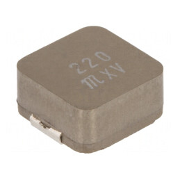 Inductor: ferită; 22uH; Ilucru: 8,2A; 35,1mΩ; ±20%; Isat: 9,5A