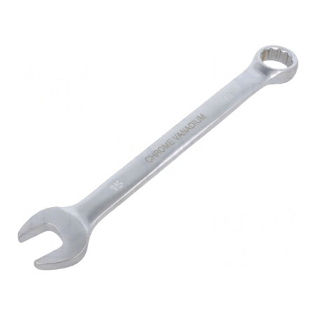 Cheie Combinată 15mm Oțel Crom-Vanadiu | Electronic-mag.ro | Componente Electronice