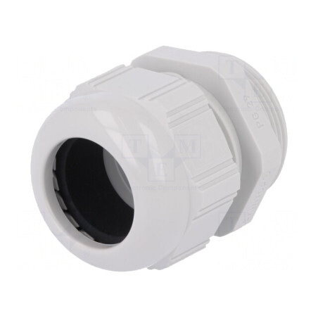 Garnitură de etanșare poliamidă gri IP68 PG29 | Electronic-mag.ro | Componente Electronice