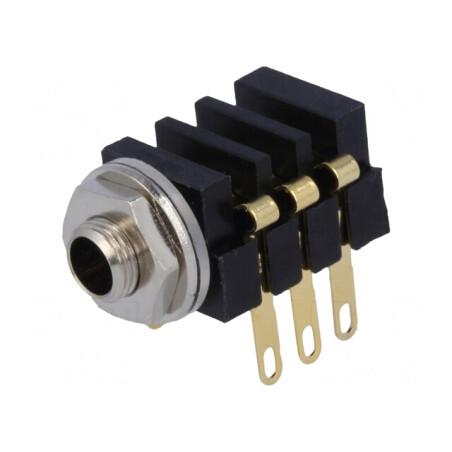 Soclu Jack 3,5mm Stereo 6 Terminale | Electronic-mag.ro | Componente Electronice