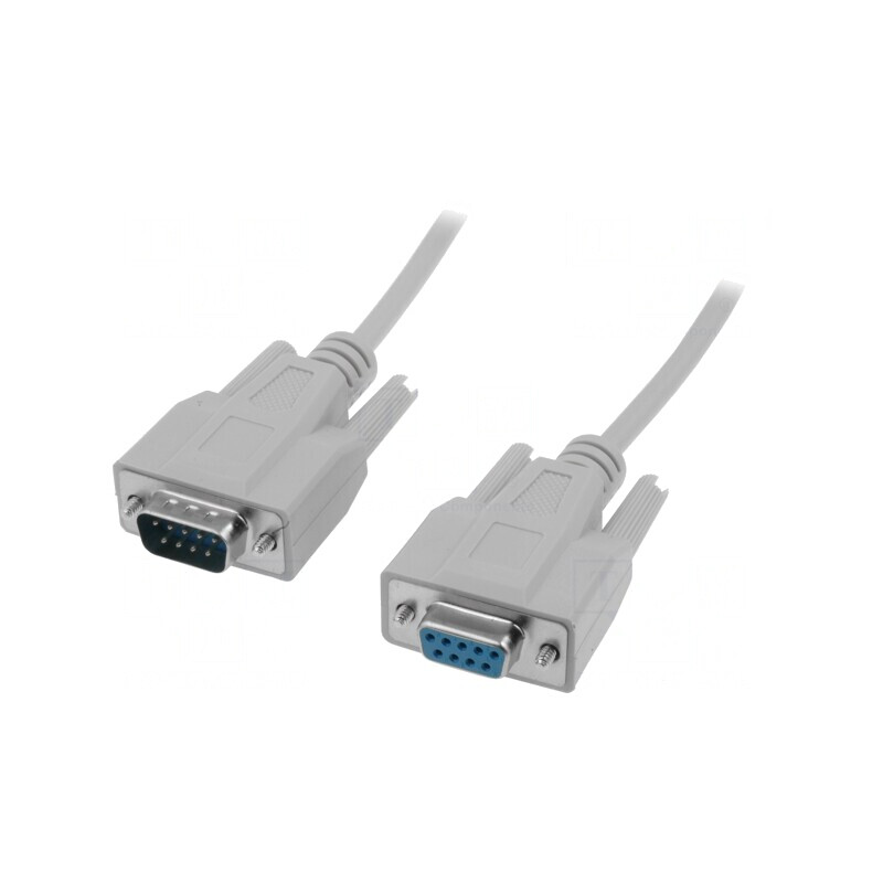 Cablu D-Sub 9 pini 2m Gri | Electronic-mag.ro | Componente Electronice Cablu D-Sub 9 pini 2m Gri | Electronic-mag.ro | Componente Electronice