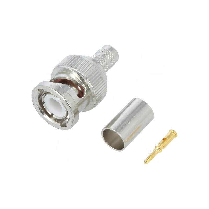 Mufă BNC Tată Crimpat Aurit 50Ω | Electronic-mag.ro | Componente Electronice Mufă BNC Tată Crimpat Aurit 50Ω | Electronic-mag.ro | Componente Electronice