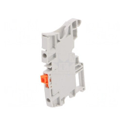 Conector Șine 0,2-4mm² Gri 2 Piste | Electronic-mag.ro | Componente Electronice