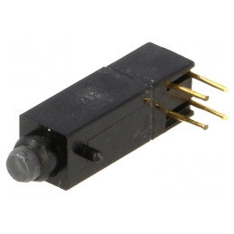 Comutator Acționat prin Apăsare 2 SPST-NO 0,1A 24VAC | Electronic-mag.ro | Componente Electronice