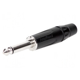 Mufă Jack 6,3mm Mono Tată pentru Cablu | Electronic-mag.ro | Componente Electronice