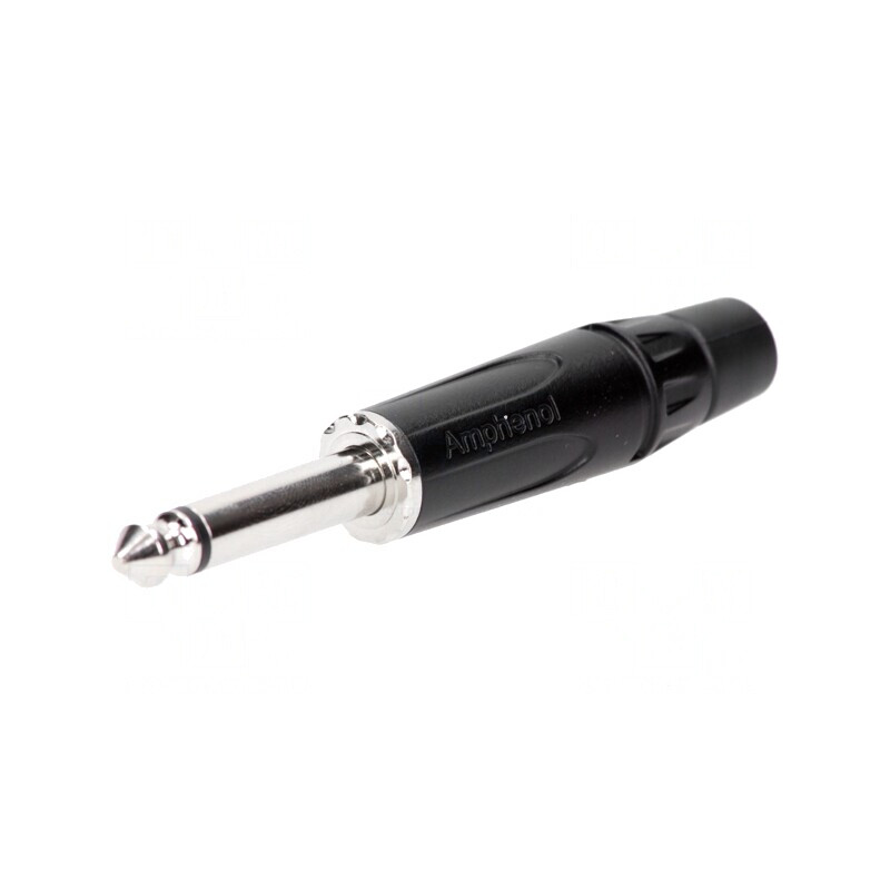 Mufă Jack 6,3mm Mono Tată pentru Cablu | Electronic-mag.ro | Componente Electronice