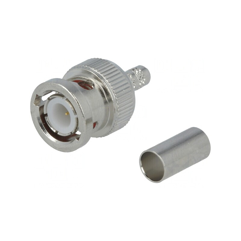 Mufă BNC tată pe cablu RG142/RG223/RG400/RG55 | Electronic-mag.ro | Componente Electronice