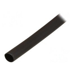 Manșon Termocontractabil cu Adeziv 9,5mm x 1m Negru | Electronic-mag.ro | Componente Electronice