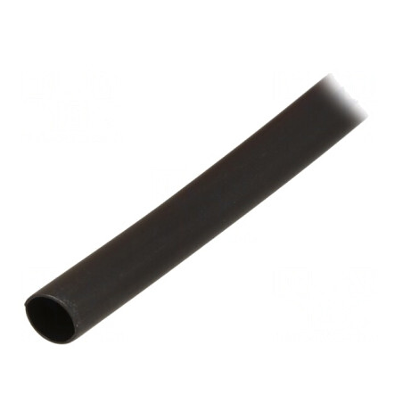 Manșon Termocontractabil cu Adeziv 9,5mm x 1m Negru | Electronic-mag.ro | Componente Electronice