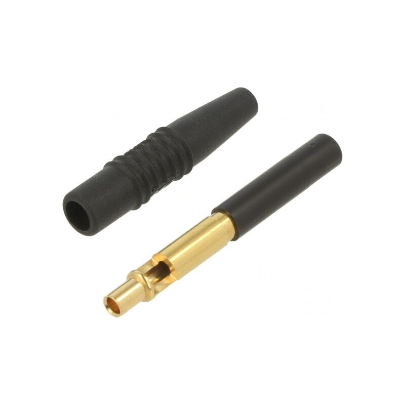 Soclu banană 4mm negru izolat aurit 300V 19A | Electronic-mag.ro | Componente Electronice Soclu banană 4mm negru izolat aurit 300V 19A | Electronic-mag.ro | Componente Electronice