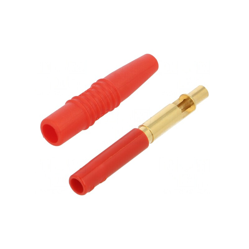 Soclu Banană 4mm Roșu Aurit 300V 19A | Electronic-mag.ro | Componente Electronice Soclu Banană 4mm Roșu Aurit 300V 19A | Electronic-mag.ro | Componente Electronice