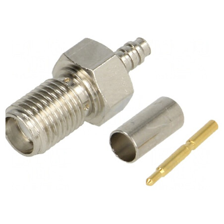Mufă SMA Reverse Mamă 50Ω RG316 PTFE | Electronic-mag.ro | Componente Electronice