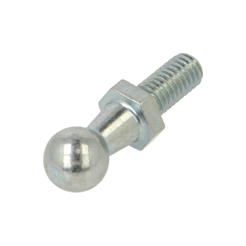Element de montare arc gaz oțel zincat 10mm | Electronic-mag.ro | Componente Electronice