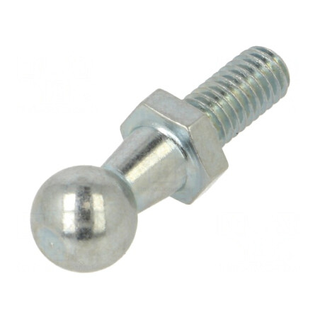 Element de montare arc gaz oțel zincat 10mm | Electronic-mag.ro | Componente Electronice