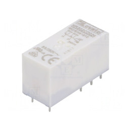 Releu Electromagnetic DPDT 24VDC 8A 250VAC cu Soclu | Electronic-mag.ro | Componente Electronice
