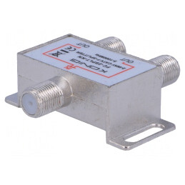 Splitter TV 1000MHz F Mamă la F Mamă x2 | Electronic-mag.ro | Componente Electronice