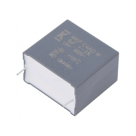 Condensator Polipropilenă DC-Link 8uF THT 5% | Electronic-mag.ro | Componente Electronice