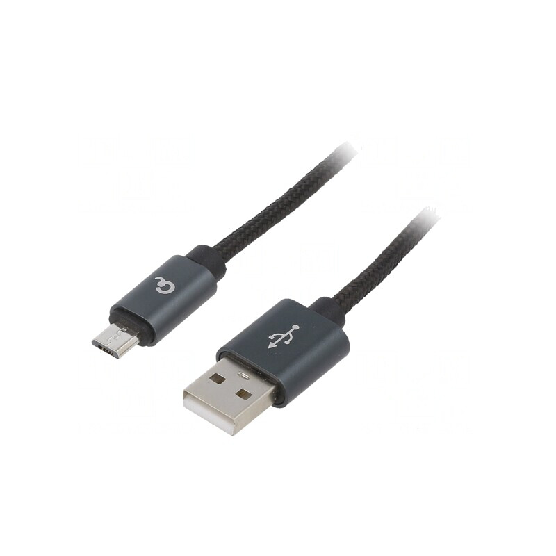 Cablu USB 2.0 A la Micro B Aurit 1,8m Negru | Electronic-mag.ro | Componente Electronice Cablu USB 2.0 A la Micro B Aurit 1,8m Negru | Electronic-mag.ro | Componente Electronice