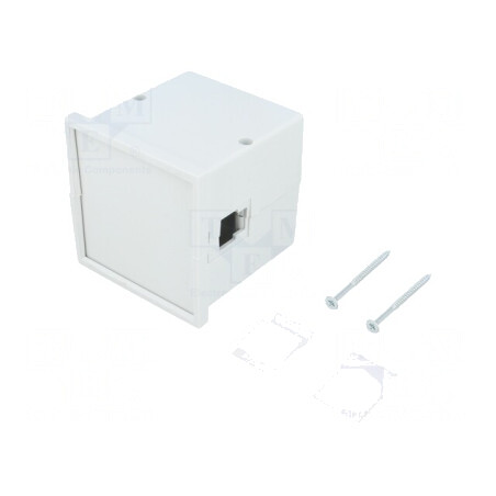 Carcasă panou ABS gri 72x72x73mm | Electronic-mag.ro | Componente Electronice