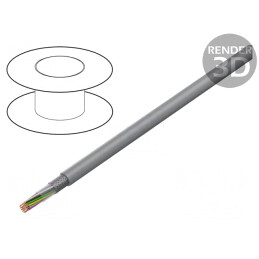 Cablu Ecranat LiY-CY 18x0,25mm PVC Cupru | Electronic-mag.ro | Componente Electronice
