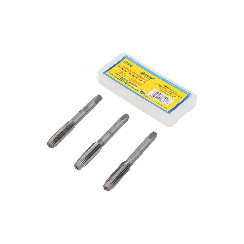 Kit Tarozi Filet M8 Pas 1,25 3buc | Electronic-mag.ro | Componente Electronice
