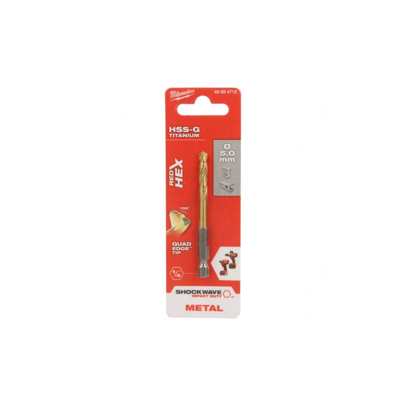Burghiu metal 5mm HSS-G oțel rapid | Electronic-mag.ro | Componente Electronice