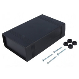 Carcasă ABS Neagră 92x147x43mm | Electronic-mag.ro | Componente Electronice