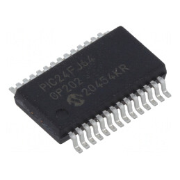 Microcontroler PIC24 64kB 2-3.6V SMD SSOP28 | Electronic-mag.ro | Componente Electronice