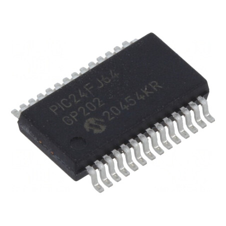 Microcontroler PIC24 64kB 2-3.6V SMD SSOP28 | Electronic-mag.ro | Componente Electronice