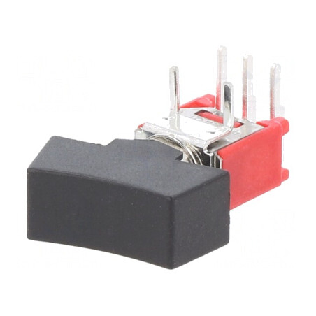 Comutator Rocker SPDT Negru 1A/250VAC 3A/28VDC | Electronic-mag.ro | Componente Electronice
