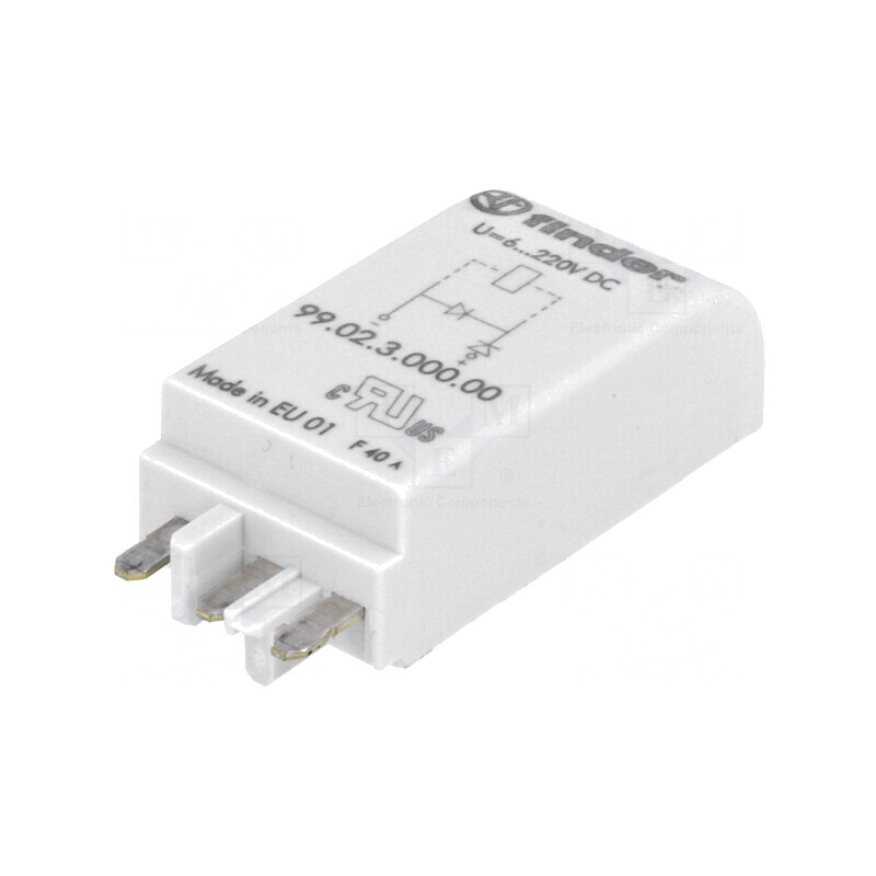 Modul de Protecție Soclu Verde 6-220VDC | Electronic-mag.ro | Componente Electronice