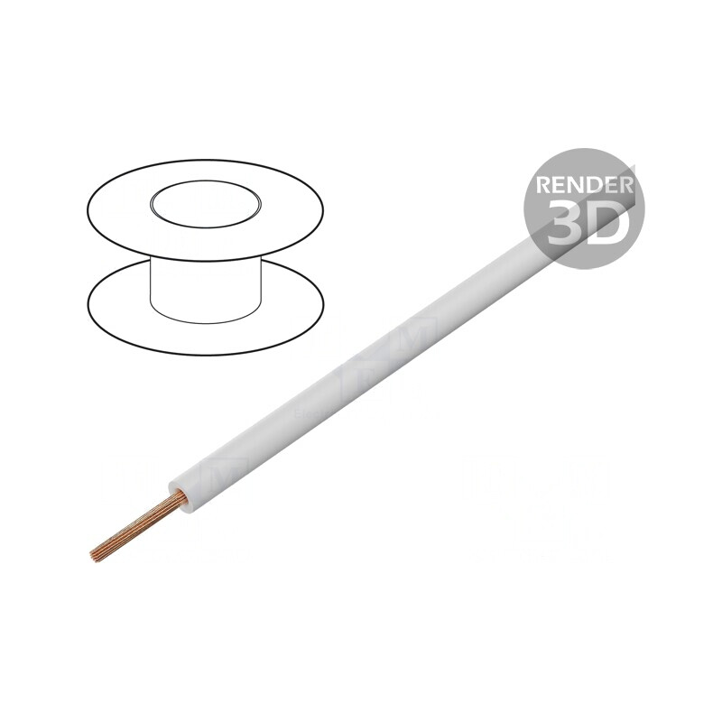 Cablu FlexiVolt 2,5mm2 PVC Alb 1,5kV | Electronic-mag.ro | Componente Electronice Cablu FlexiVolt 2,5mm2 PVC Alb 1,5kV | Electronic-mag.ro | Componente Electronice