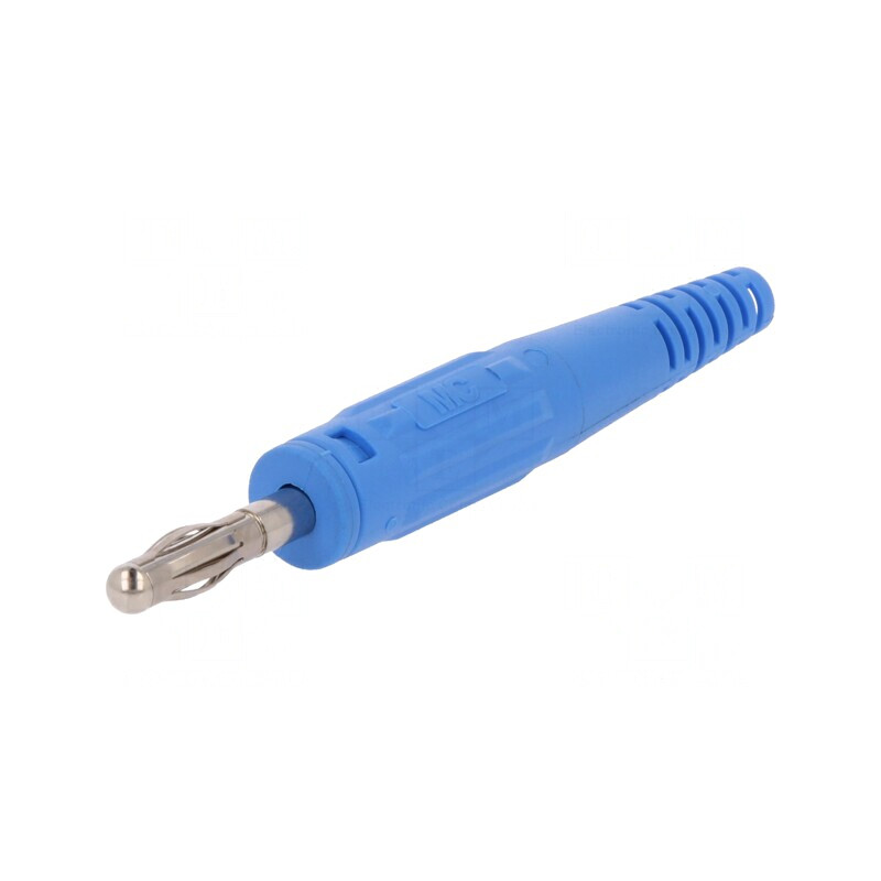 Mufă banană neagră 4mm 32A 60V neizolată nichelată | Electronic-mag.ro | Componente Electronice