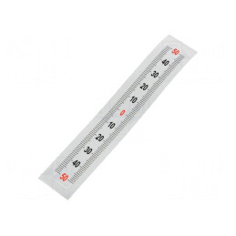 Mini-riglă Autoadezivă Verticală din Plastic 11mm | Electronic-mag.ro | Componente Electronice