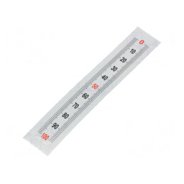 Mini Riglă Autoadezivă Verticală din Plastic 11mm | Electronic-mag.ro | Componente Electronice