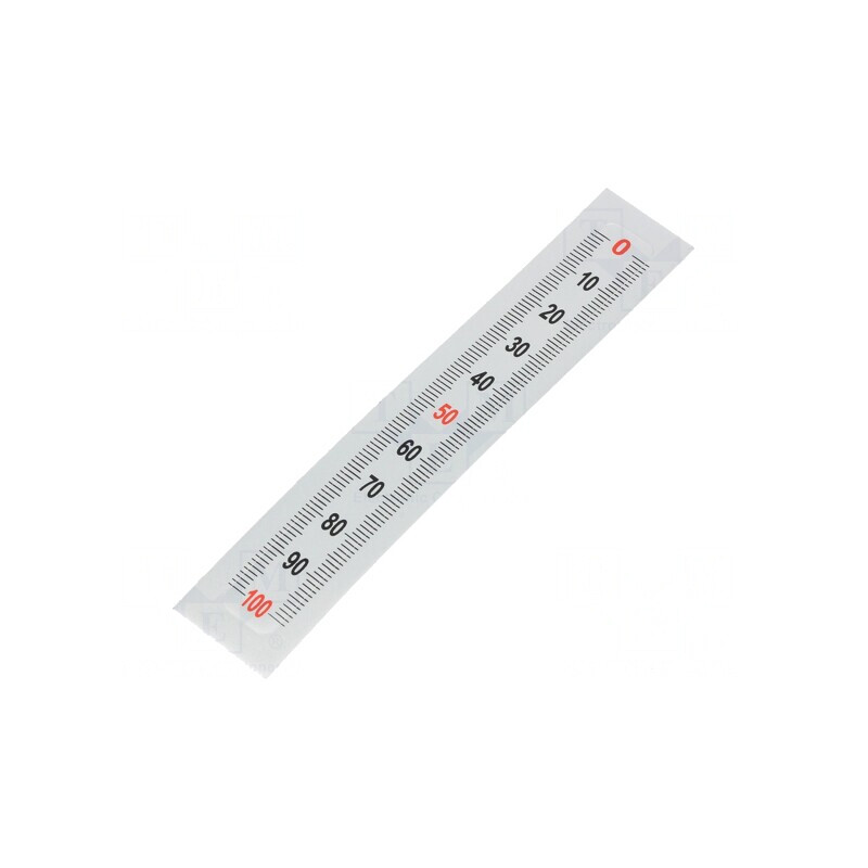 Mini Riglă Autoadezivă Verticală din Plastic 11mm | Electronic-mag.ro | Componente Electronice
