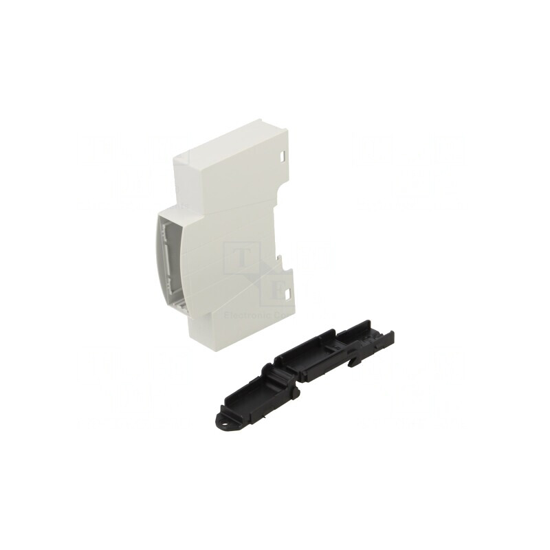 Carcasă pentru Șină DIN Gri 90mm x 18mm x 62mm  | Electronic-mag.ro | Componente Electronice