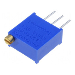 Potentiometru THT 200kΩ 500mW Multiturn | Electronic-mag.ro | Componente Electronice
