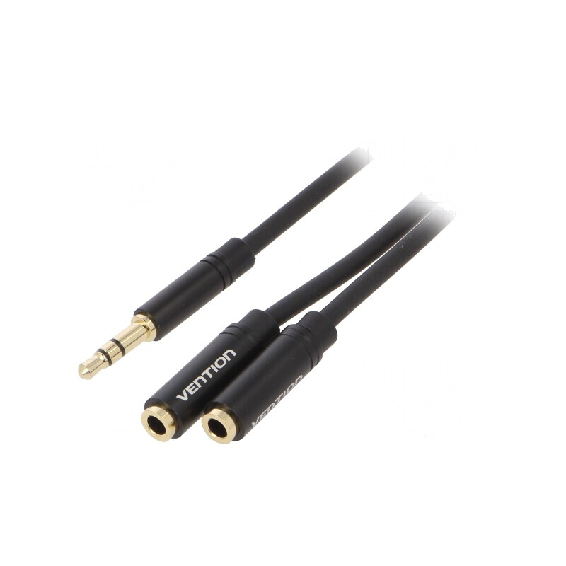 Cablu Audio Jack 3.5mm Aurit Dual Soclu la Mufă | Electronic-mag.ro | Componente Electronice Cablu Audio Jack 3.5mm Aurit Dual Soclu la Mufă | Electronic-mag.ro | Componente Electronice