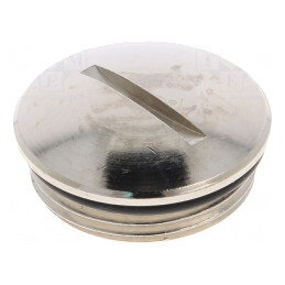 Capac de protecție alamă IP68 M25 1.5 | Electronic-mag.ro | Componente Electronice