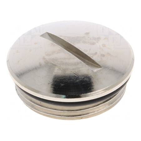 Capac de protecție alamă IP68 M25 1.5 | Electronic-mag.ro | Componente Electronice