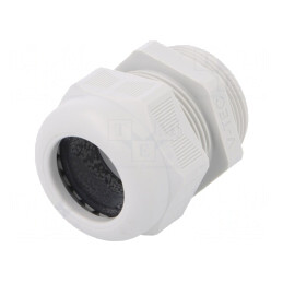Garnitură de etanșare PG29 IP68 gri deschis poliamidă | Electronic-mag.ro | Componente Electronice