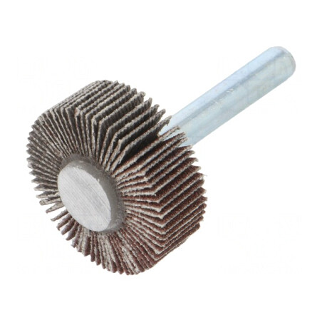 Ax Granularitate 120 cu Fixare Tijă 6mm și Ax Ø30x10mm | Electronic-mag.ro | Componente Electronice