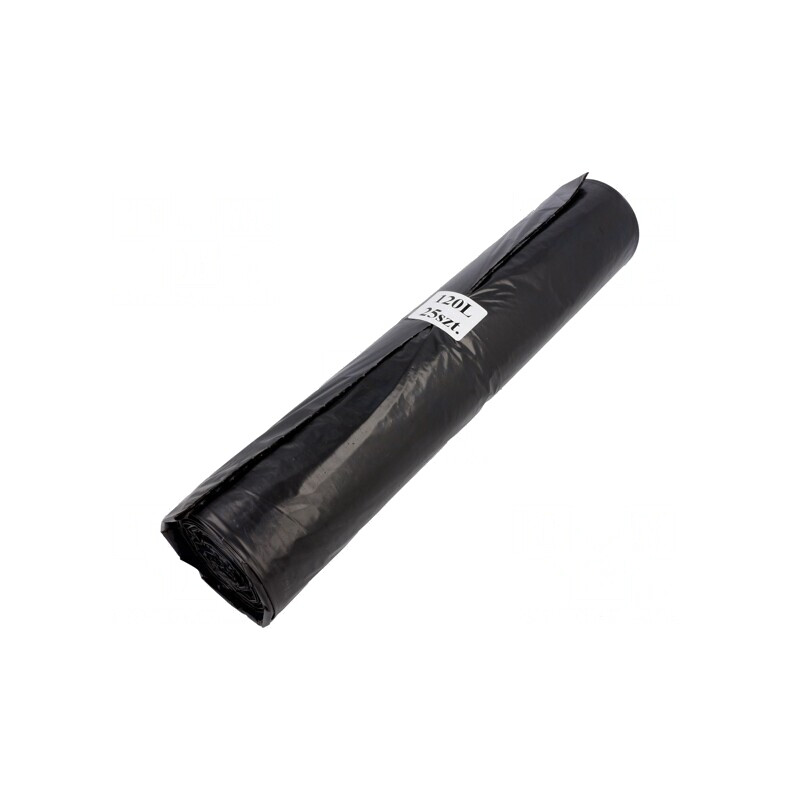 Saci gunoi 120L negru 25buc | Electronic-mag.ro | Componente Electronice