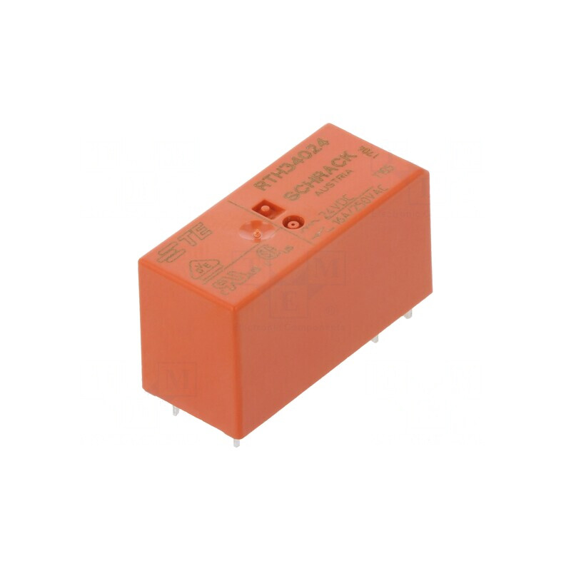 Releu Electromagnetic SPST-NO 24VDC 16A | Electronic-mag.ro | Componente Electronice