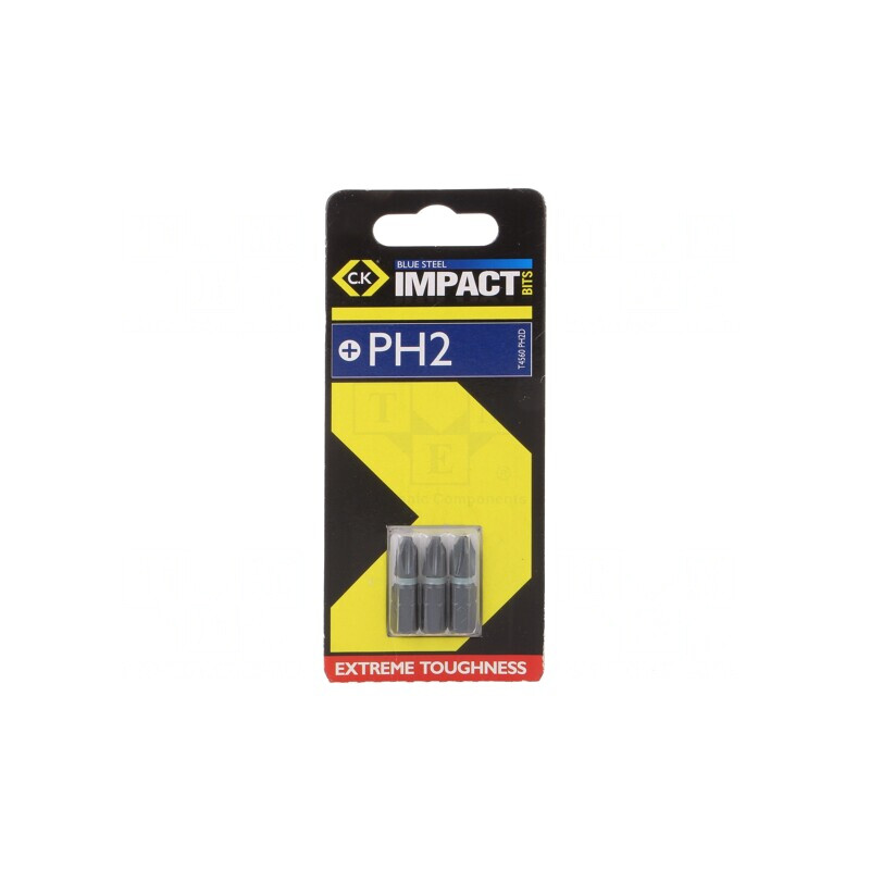 Capăt Șurubelniță Phillips PH2 25mm 3buc | Electronic-mag.ro | Componente Electronice