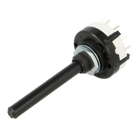 Comutator Rotativ 3 Poziții 0,15A 250VDC 4 Secțiuni 30° | Electronic-mag.ro | Componente Electronice