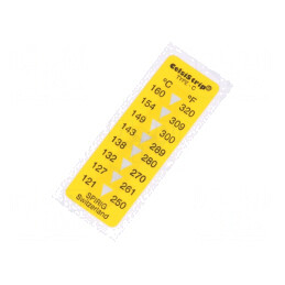 Indicator de temperatură; °C,°F; 15x45mm; CelsiStrip